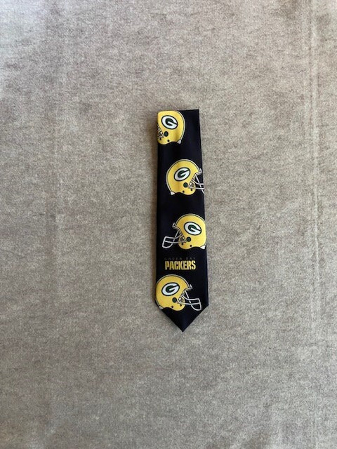 Vintage Green Bay Packers 1996 Helmets Necktie by Ralph Marlin Etsy