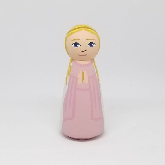 angel peg doll