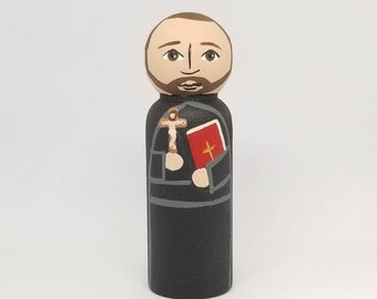 St. Isaac Jogues Peg Doll