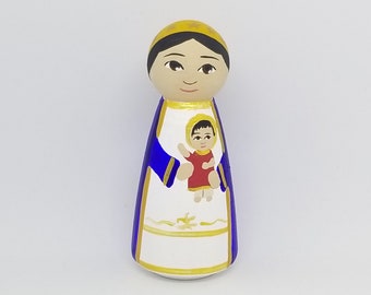 Our Lady of La Vang Peg Doll