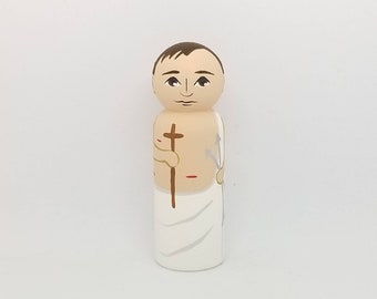 St. Sebastian Peg Doll