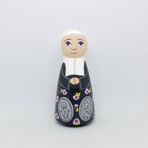 St. Catherine Laboure Peg Doll