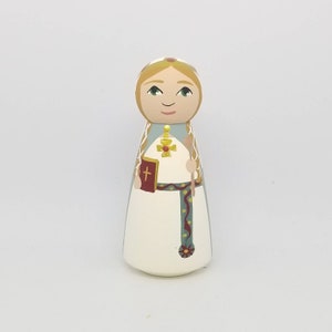 St. Margaret of Scotland Peg Doll