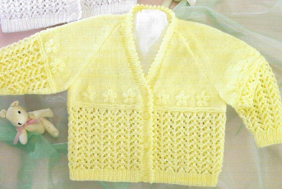 Stylecraft Crochet Cardigan & Hat In Bambino DK (9610 - Foto 4