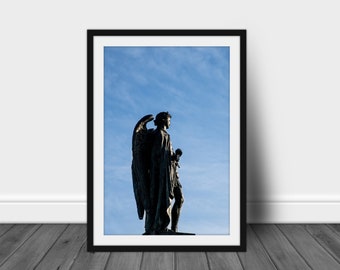 Angel Cemetery Photographic Print - Art - Wall Decor