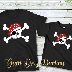 Pirate Kids Shirt, Pirate Mom, Pirate Birthday, Pirate Shirt, Pirate Costume, Custom Pirate, Pirate Boy, Pirate Dad, Pirate Day, Pirate Tee