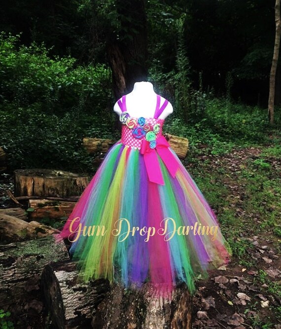 candy tutu dress