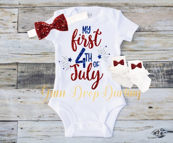 Baby boy first 4th of july outfit deals