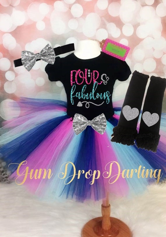 4th birthday tutu outfits