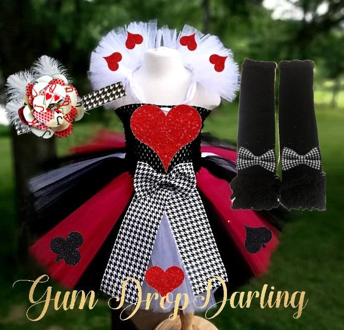 Queen of Hearts Tutu, Queen of Hearts Costume, Queen of Hearts Tutu Dress,  Tutu Dress, Queen of Hearts Dress, Queen of Hearts Outfit 