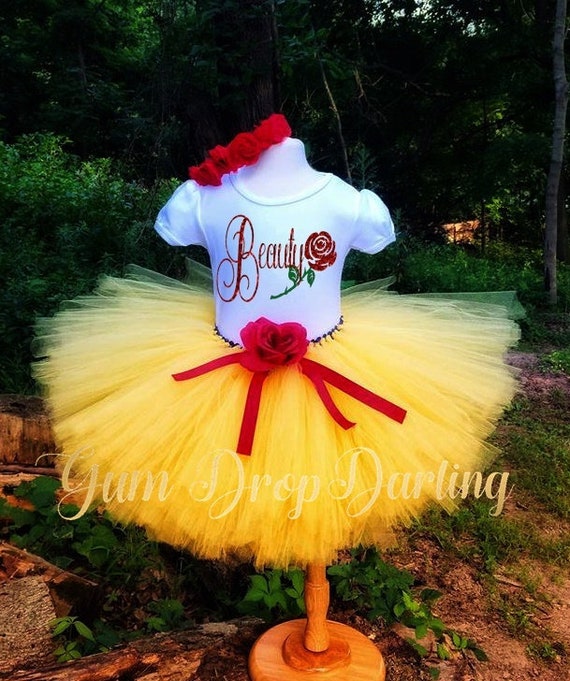 beauty and the beast tutu