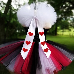 Queen of Hearts Tutu, Queen of Hearts Costume, Queen of Hearts Tutu ...