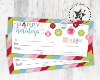 lularoe gift certificate etsy