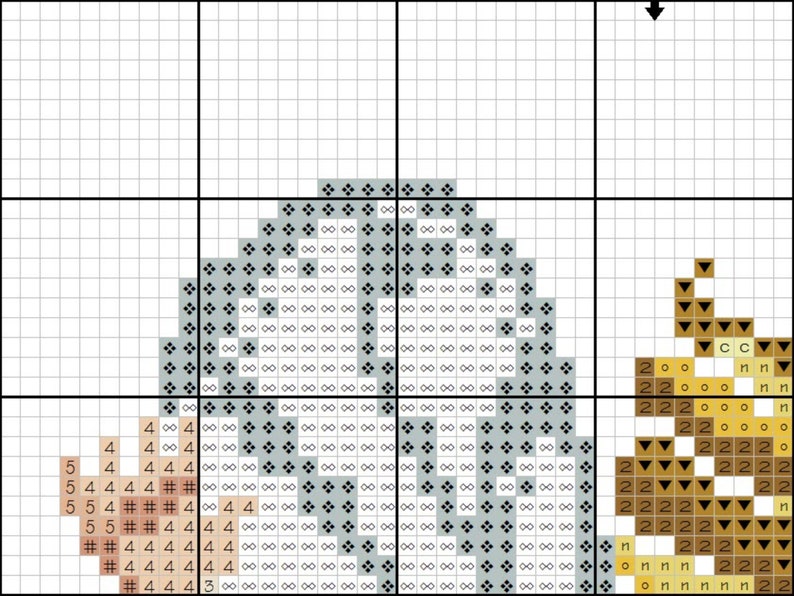 PDF Cross Stitch Fairy Cross Stitch Pattern Digital Cross Stitch Instant Cross Stitch