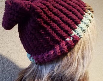 Knit Hat - Slouchy hat - Knit beanie - Women's hat