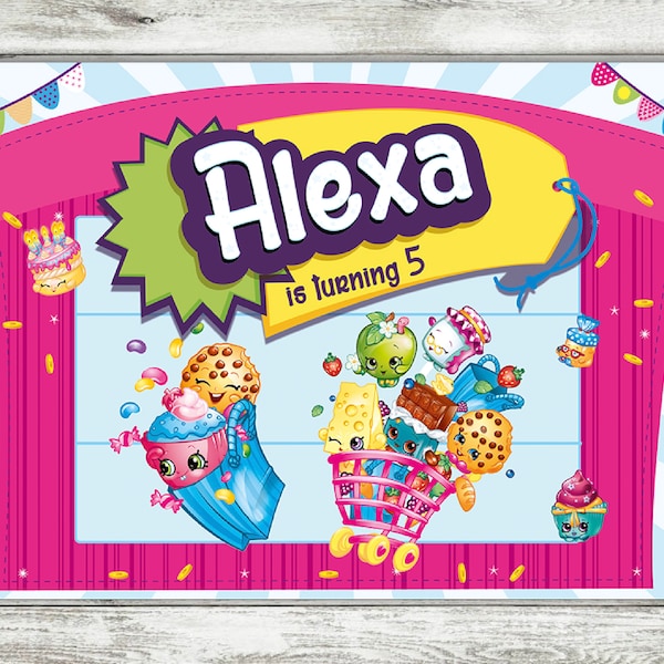 Shopkins Printable - Etsy