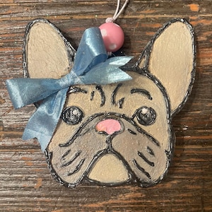 French Bulldog Car Freshie: Dog Air Freshener