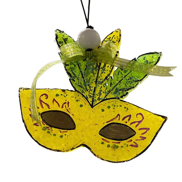Mardi Gras Jester Classic Round Sticker