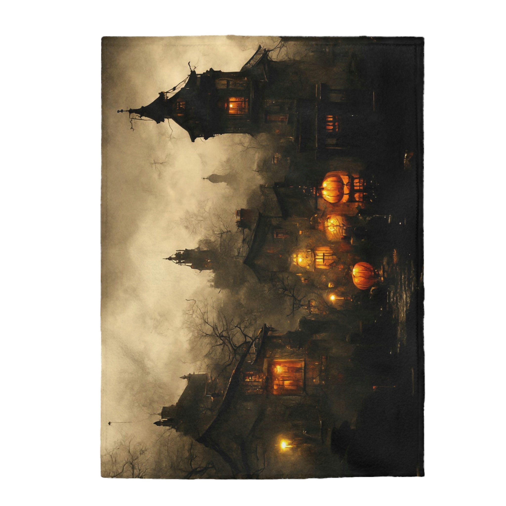 Halloween Velveteen Plush Blanket