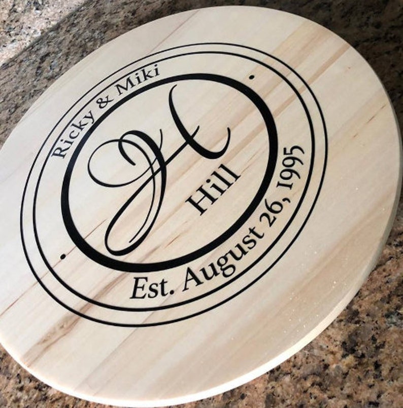 Personalized Lazy Susans Custom Lazy Susans Turntable Etsy