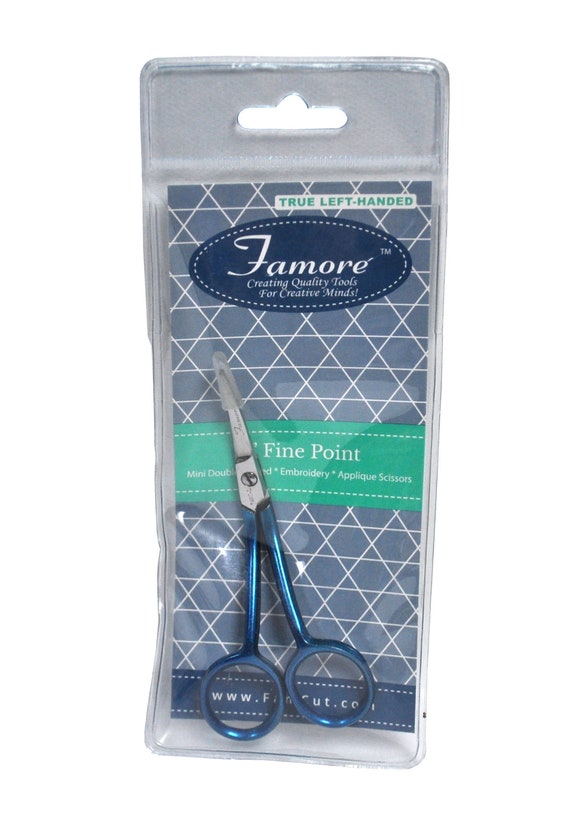 6 Double Curved Embroidery Scissors