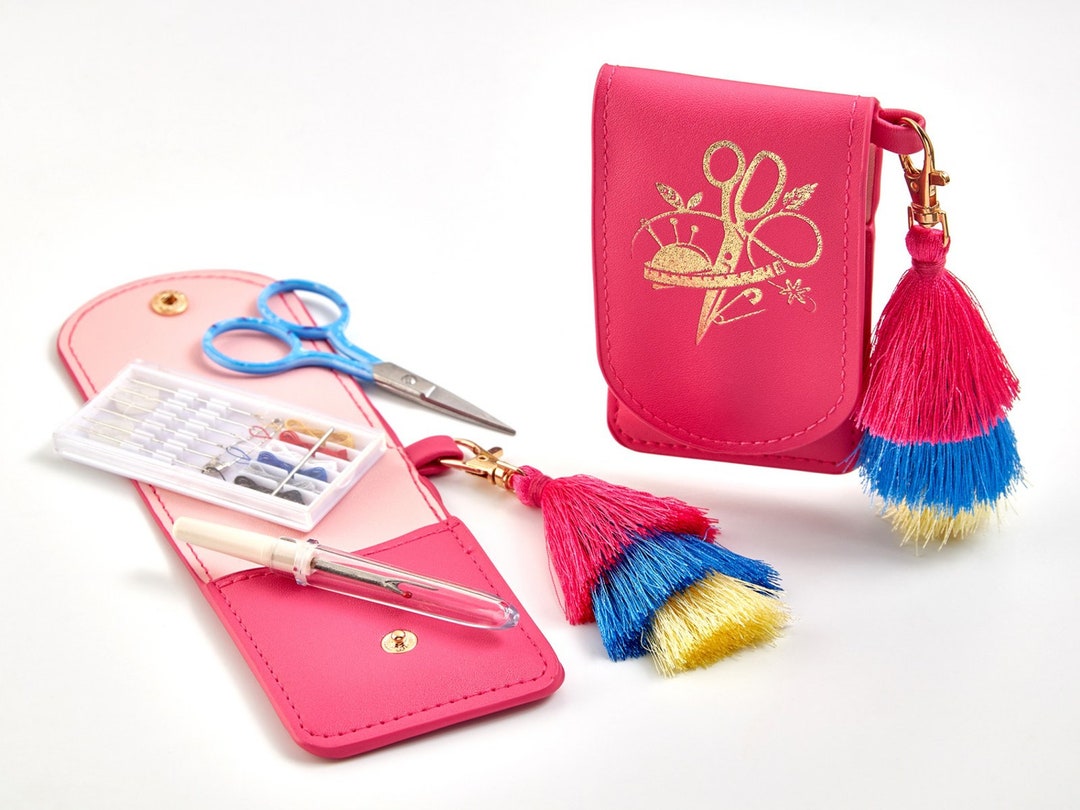 Sew Chic Pink Sewing Kit - Etsy