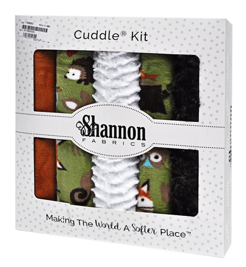 Shannon Fabrics Fabulous 5 Woodland Cuddle Kit Etsy