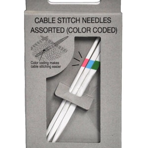 Tulip Color Coded Cable Stitch Needles AC-069e
