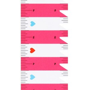 Prym Love 8 Inch Flexibele Liniaal Roze