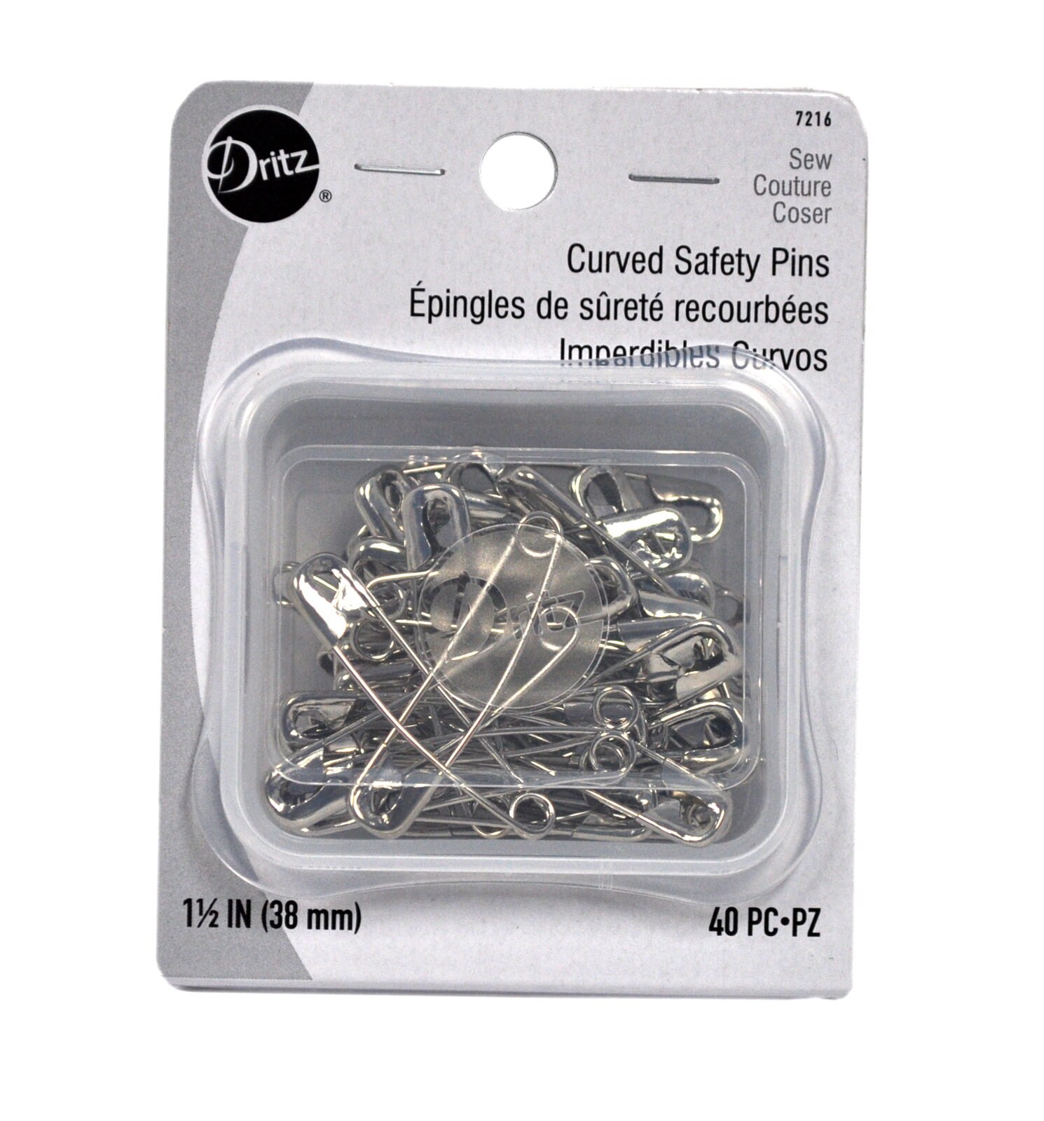 Dritz 2 Inch Safety Pins 5pc 