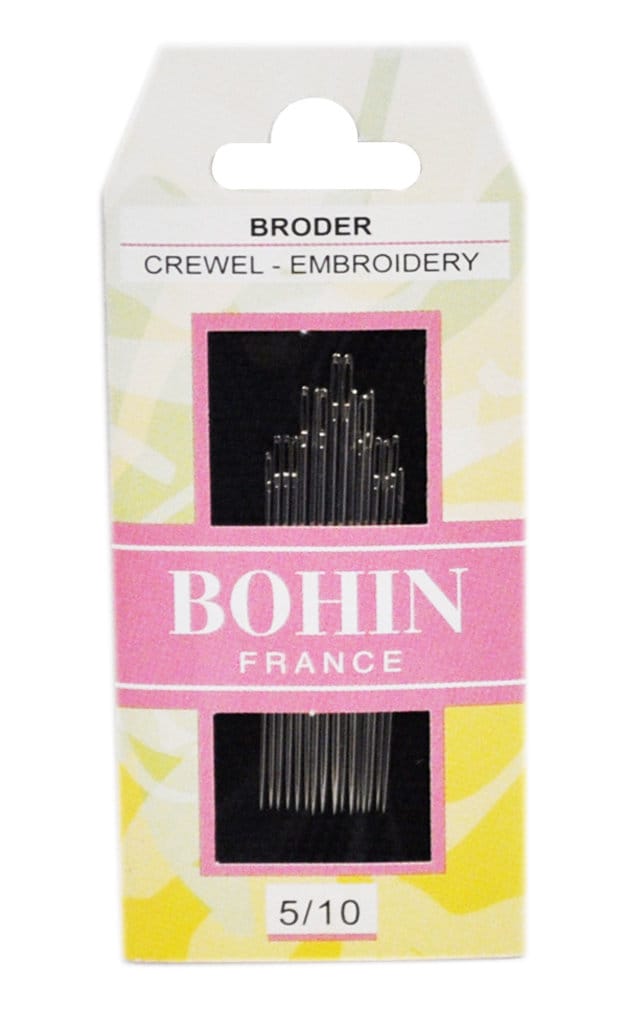 Bohin Embroidery Crewel Needles Assorted Sizes 5/10 Etsy Canada
