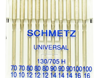 Evernice 100 Organo DCX27 B27 b-27 aghi per Tagliacuci industriale Serger Juki Pegasus Singer 10 / Metric 70