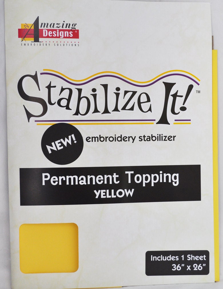 Tear Away Embroidery Stabilizer, 8x8 Sheets of Stabilizer for Hand Embroidery,  Stabilizer for Embroidery Hoop 