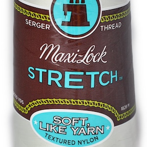 AE Maxi Lock Stretch Textured Pearl Serger Thread MWN-32601