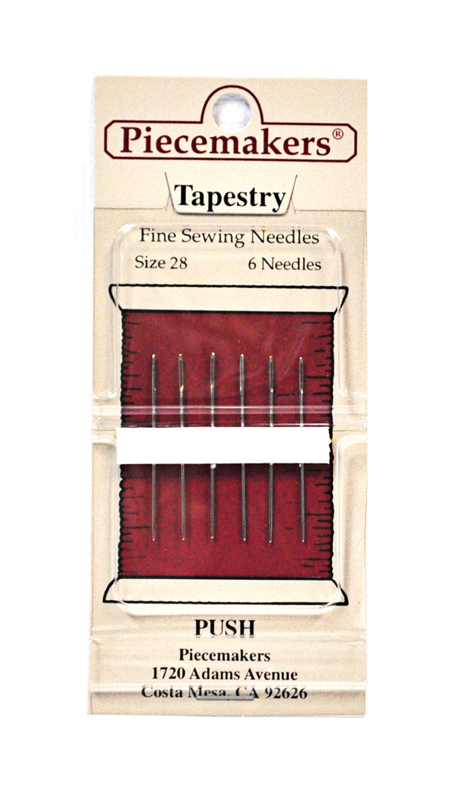 Piecemaker Tapestry Fine Sewing Needles Needles Size 28 Etsy