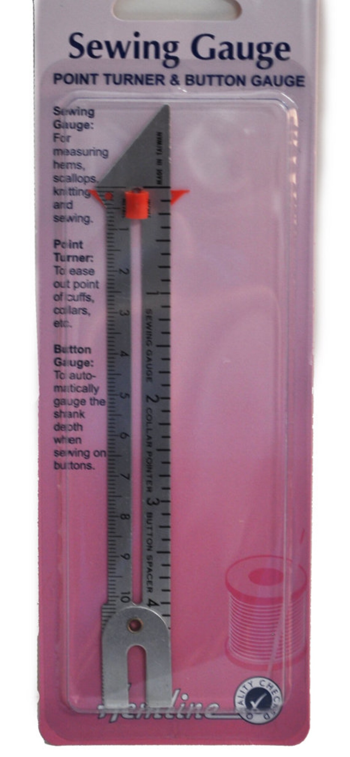 Hemline Sewing Knitting and Seam Gauge Etsy