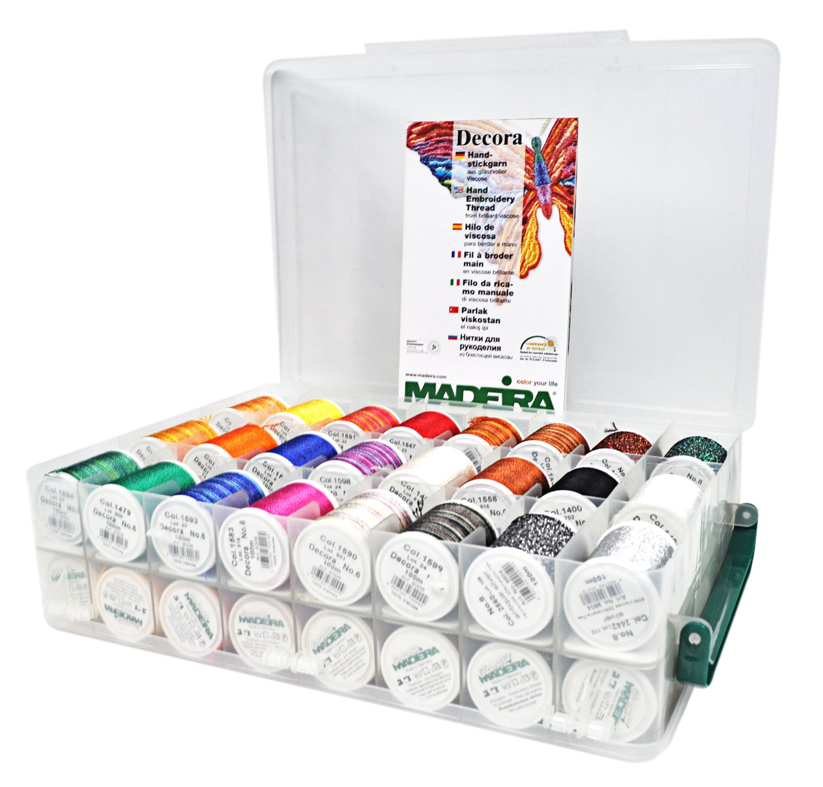 Madeira Overlock Inspiration Box Decorative Serger Thread - Etsy