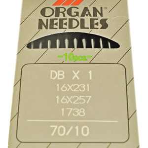 Organ Industrial Sewing Machine Needle 16X231-70