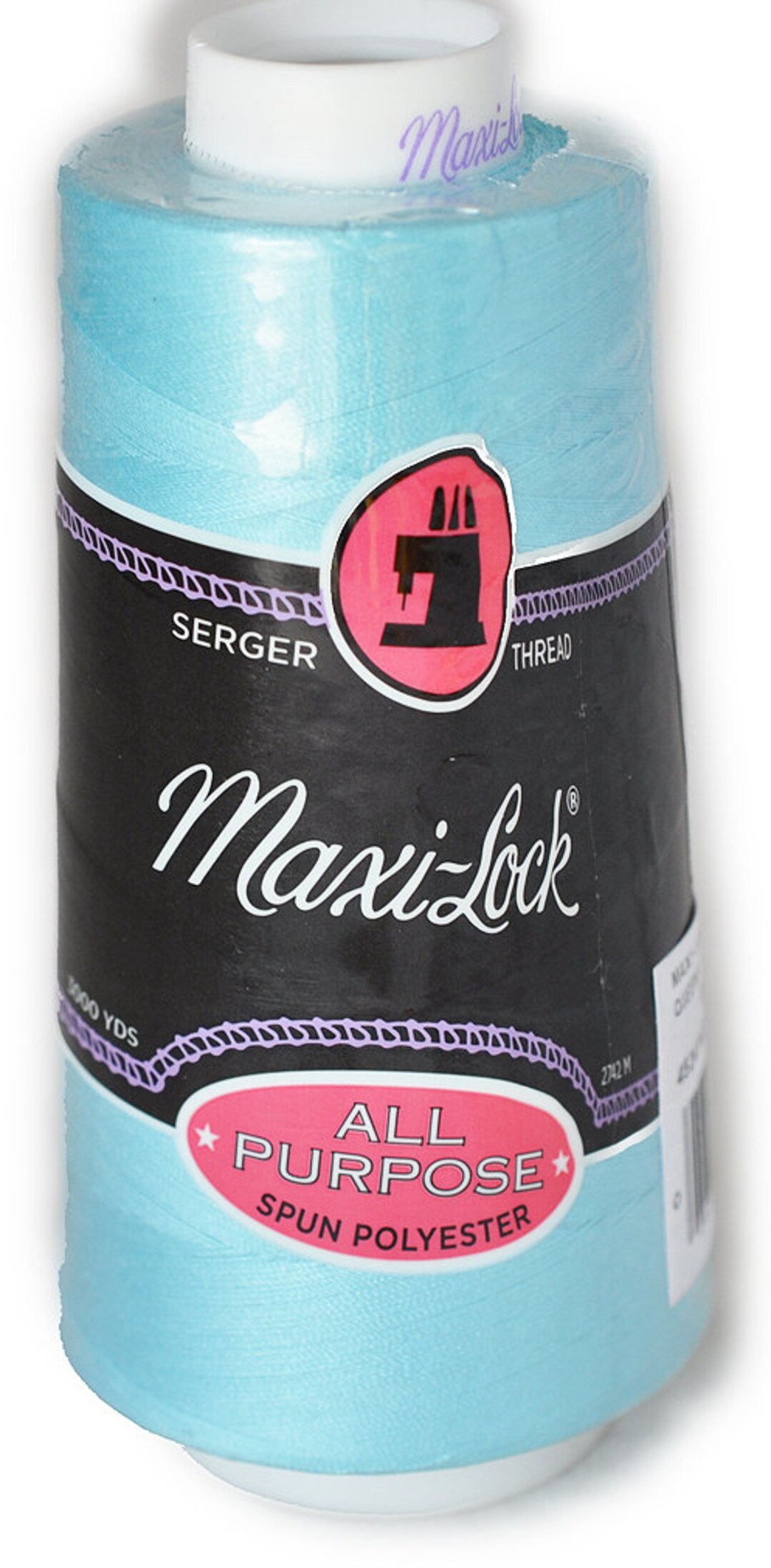 Maxi Lock All Purpose Thread Queens Turquoise 3000 YD Cone MLT-055 - Etsy