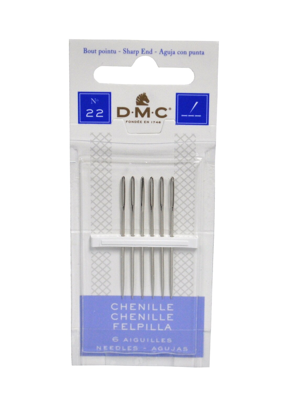 DMC Chenille Sharps Needles Size 22 Etsy