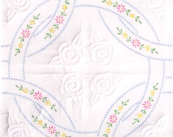 Jack Dempsey Needle Art Interlocking Wedding Rings Quilt Blocks