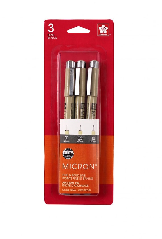Buy Sakura Pigma Micron Pen Set Cool Gray Pack Online in India