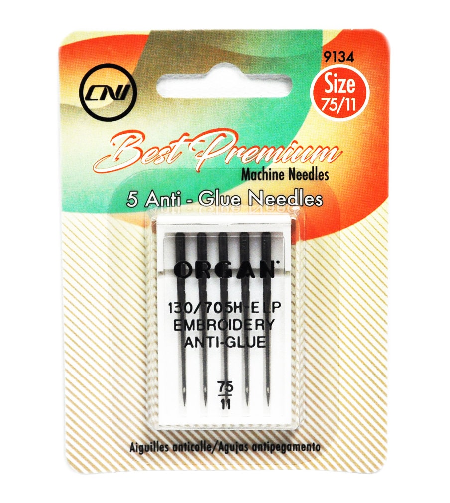 Clover Needlecraft Anti Glue Needles Size 75/11 Etsy