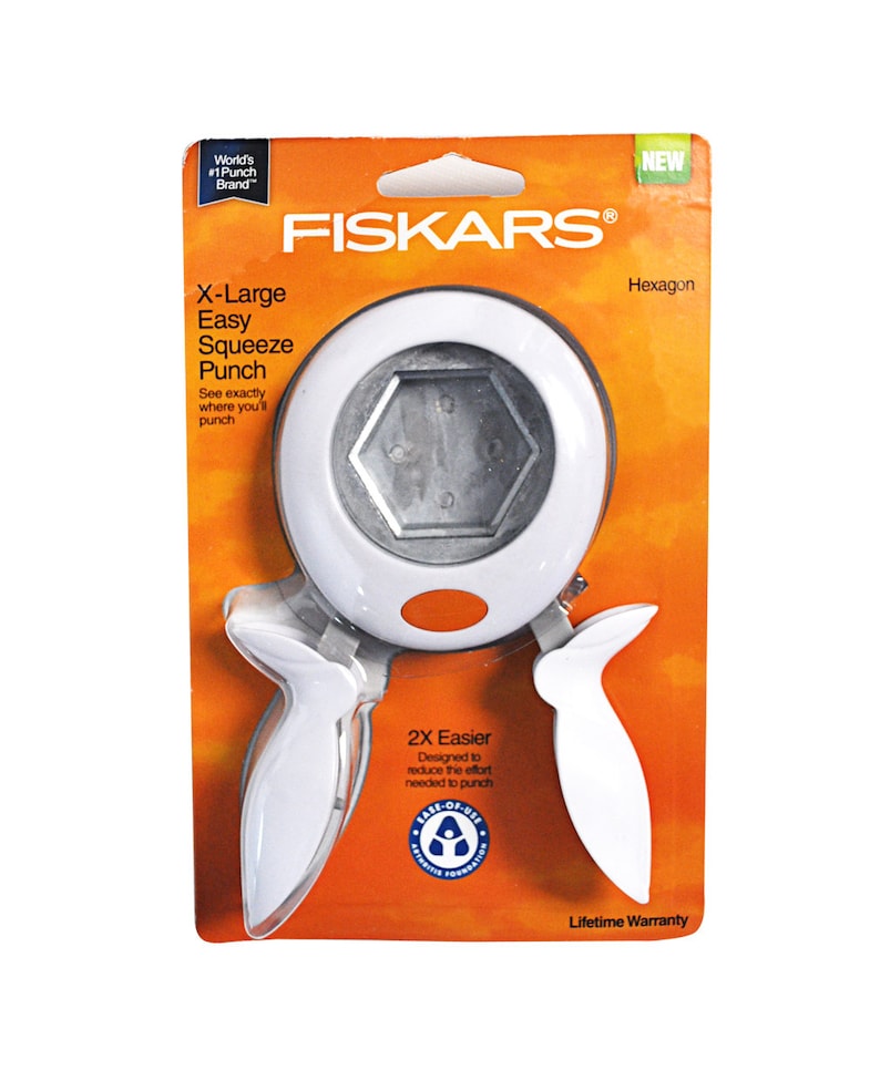 fiskars xl hexagon punch