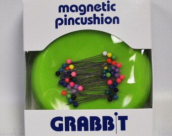 Grabbit Magnetic Pincushion Lime