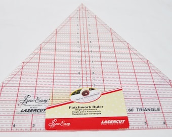 Sew Easy 60 Degree Triangle Patchwork Ruler NL4173