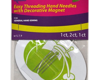 Dritz Easy Threading Handnadeln mit dekorativen Magnet 27519