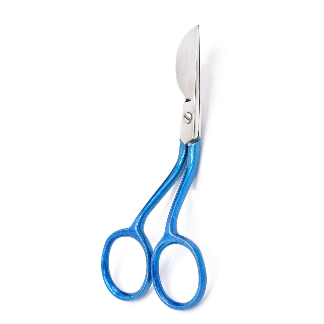 Famore True Left Handed 4 Inch Mini Duckbill Applique Scissors 712MDL