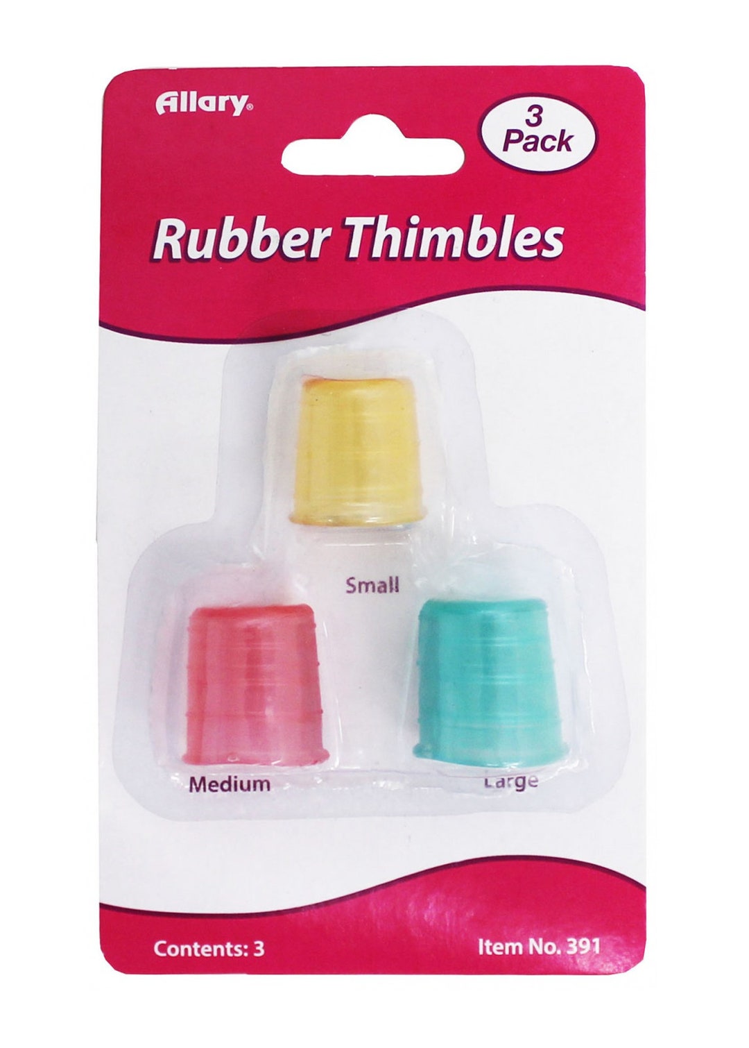 Rubber Thimbles Small Medium and Large Set Etsy