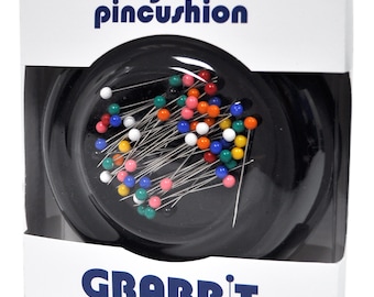 Grabbit Magnetic Pincushion Black